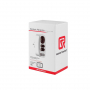 Разветвитель Socket Adapter 3 Euro 16A, 4 USB 3A+C с блоком 5В/3.1А RocketSocket, цвет белый-серый
