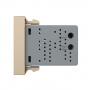 Розетка USB с блоком питания 2.1А 5В Livolo, цвет золотой (механизм)